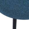 Dining Chair (Set of 2), Modern Dining Room Chairs - Black / Navy Blue - Image 17