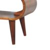 Amaya - Nordic Style Coffee Table - Chestnut - Image 7