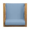 Brava - Modern Club Chair With Water Resistant Cushions - Blue - Image 9
