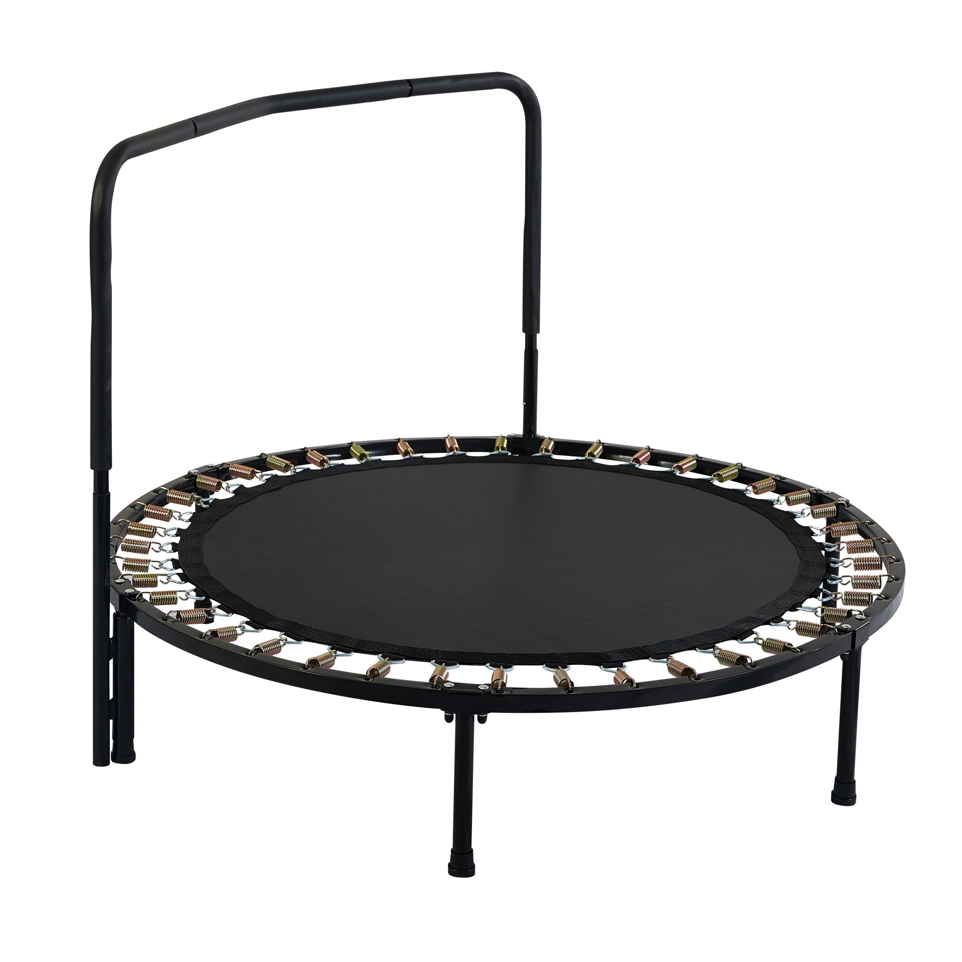 Joy Children's Trampoline With Handrails For Indoor And Outdoor Fun - Blue - Image 9