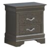 Lorana - Nightstand - Metalic Black - Image 7