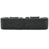 Boneless - Couch Modular Sectional Sofa With Deep Seating, Curved Design - Black - Image 17