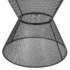 Nevada - Outdoor Side Table With Breezy Mesh Look - Matte Black - Image 10