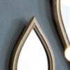 Small Decorative Mirror For Wall Decor - Antique Gold - Image 7