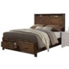 Merrilee - Eastern King Bed With Storage - Oak - Image 7