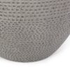Outdoor Lightweight Concrete, Side Table - Natural - Image 9