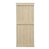 4 Door Storage Cabinet With 1 Drawer And 4 Adjustable Inner Shelves - Natural - Image 9