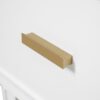 Solid Wood And 24" Bathroom Vanity With Sink, Deep Drawer, Door Shelf, 2 Tier Basket - White - Image 18