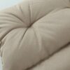2 Piece Outdoor Chaise Lounge Cushion Set, Replacement Cushions For Patio Furniture - Khaki - Image 5
