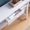 Modern Console With One Drawer - White - Image 3