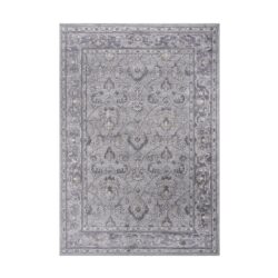Marfi - 5' X 7' Oriental Area Rug - Ivory / Gray