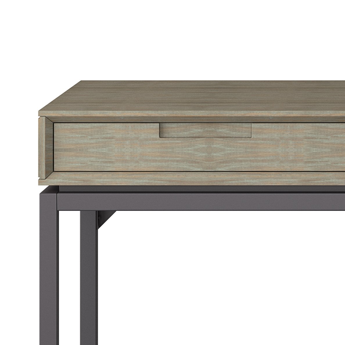 Banting - Mid Century Wide Desk - Distressed Gray - Image 3
