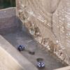 High Sandstone Buddha Fountain, Indoor Outdoor Water Fountain With Light - Beige - Image 6
