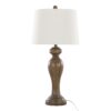 Peppa - Contemporary Table Lamp (Set of 2) - Opal Gray / Off White - Image 2