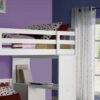 Freya - Twin Loft Bed With Storage (Not Including The Bottom Twin Bed) - White - Image 2