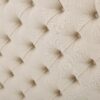 Annecy - Contemporary Upholstered Full / Queen Fabric Headboard - Beige - Image 8