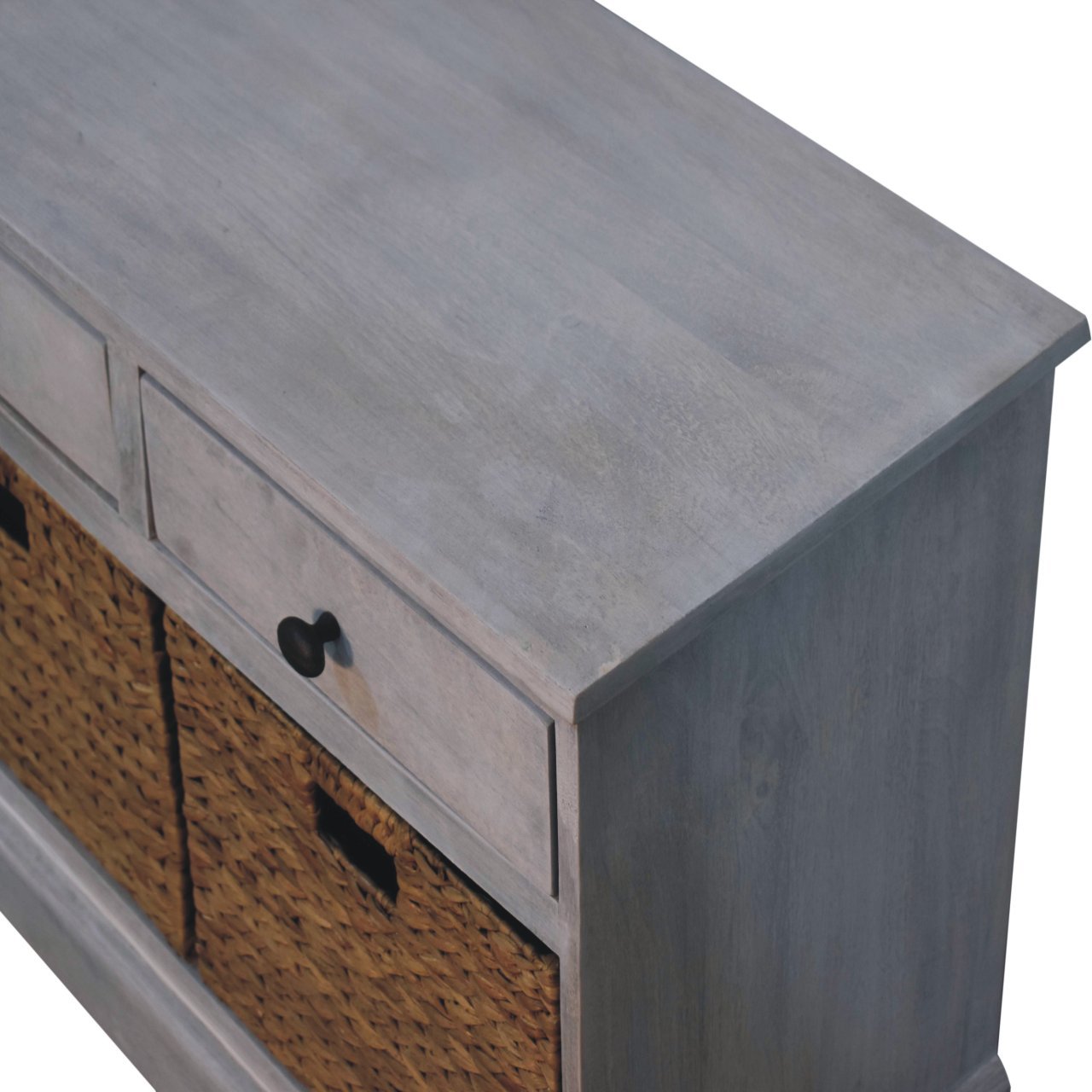 Acid - Basket Storage Cabinet - Gray Ash - Image 6