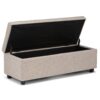 Castleford - Storage Ottoman - Natural - Image 3