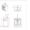 Darwin - Deluxe Laundry Cabinet With Pull-Out Faucet And Stainless Steel Sink - Pure White - Image 7