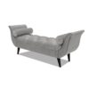 Alma - Tufted Flared Arm Entryway Bench - Opal Gray - Image 13