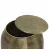 Griffen - Metal Storage Accent Table - Antique Gold - Image 5