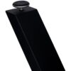X Table Legs 28X 24", Wide Metal Table Legs, Heavy Duty Steel Desk Legs Table Leg Dining Table Legs Coffee Desk Leg (Set of 2) - Black - Image 3