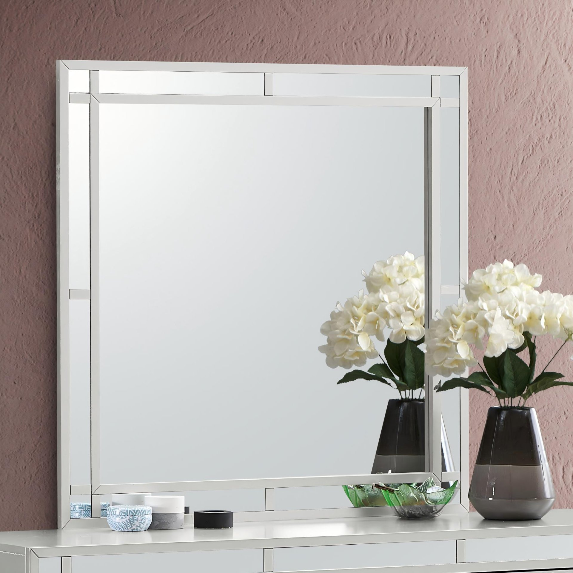 Madison - Mirror - Silver Champagne - Image 2