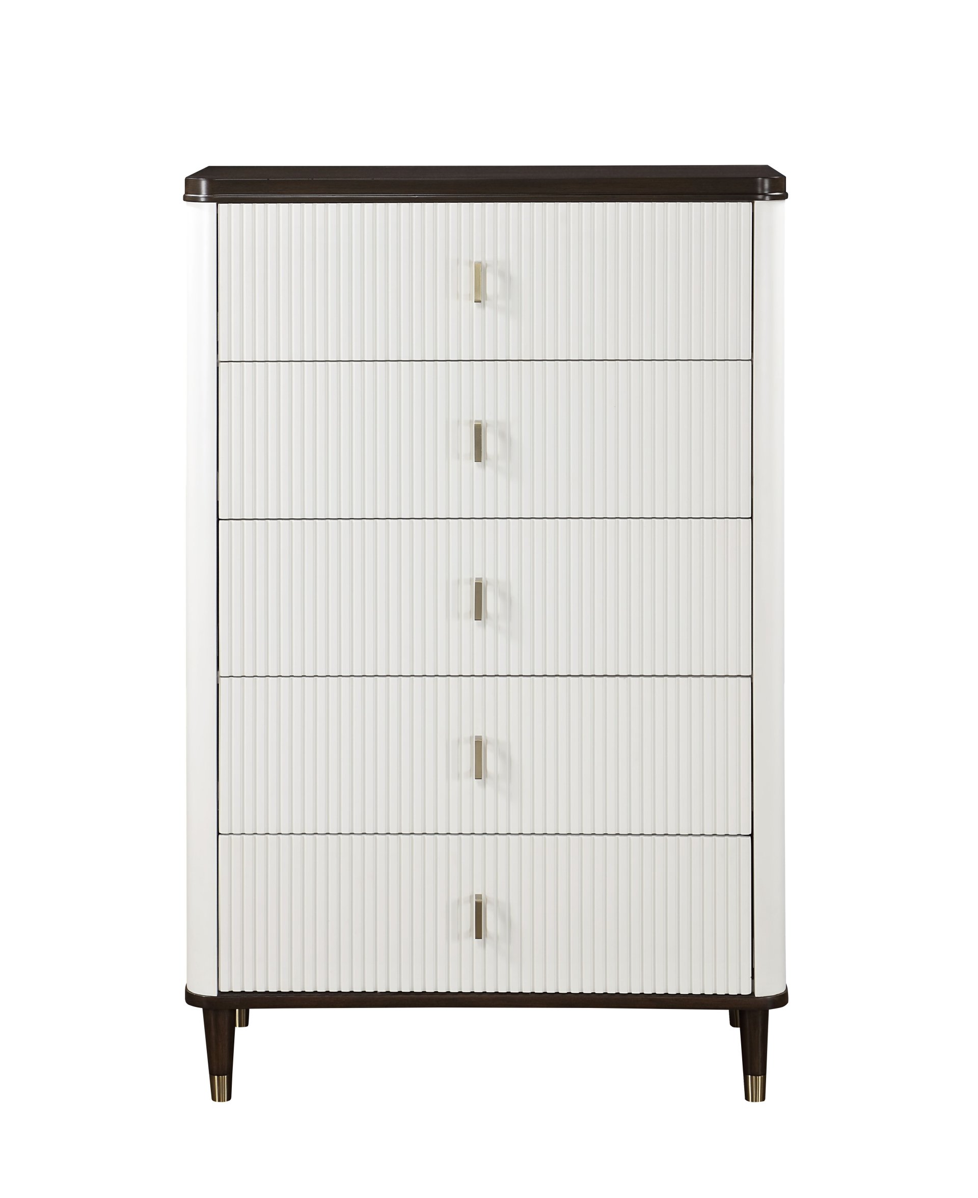 Carena - Chest - White / Walnut - Image 3