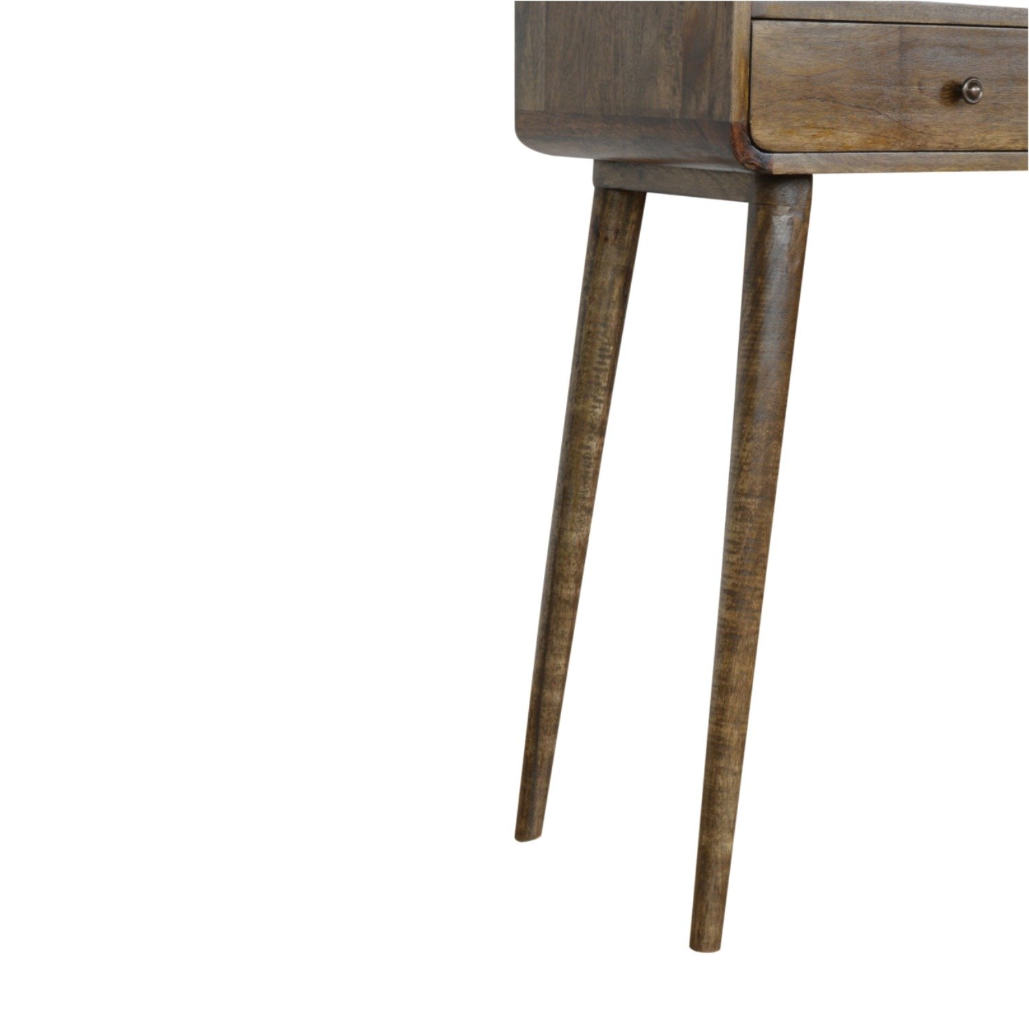 Curved Console Table - Brown - Image 9