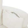 360 Degree Swivel Chair Accent Barrel Chair With Removable Pillows Chenille Fabric - Beige - Image 20