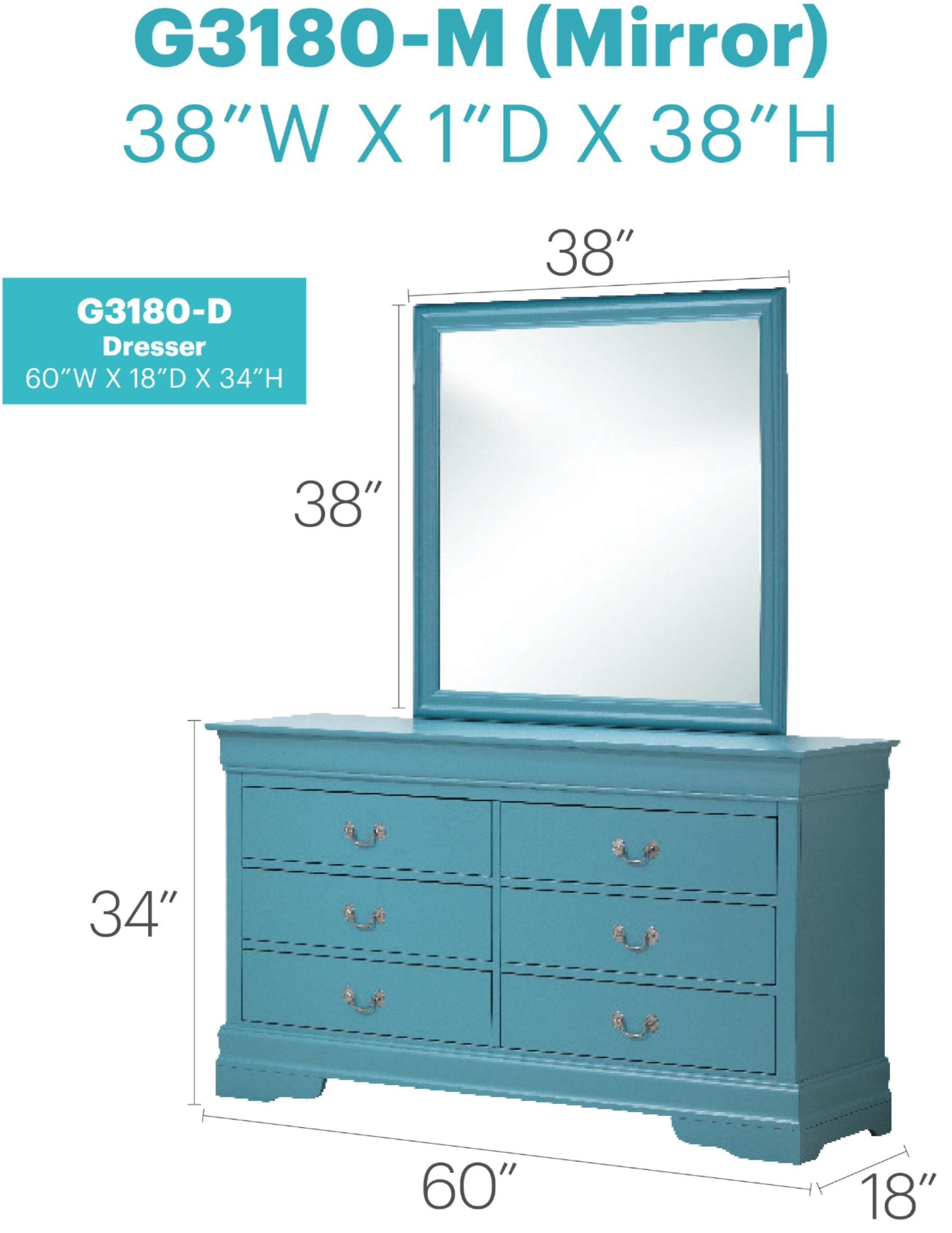 Dresser - Teal - Image 2