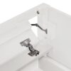 Bathroom Vanity With Top Sink, Modern Bathroom Storage Cabinet With 2 Drawers, Single Sink Bathroom Vanity - White - Image 13