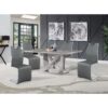 Caroline - Dining Table - Gray - Image 2