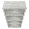 Bookshelf, Bookcase, Etagere, 5 Tier, For Office, Contemporary & Modern - Gray - Image 5