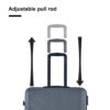3 Piece Luggage Sets Lightweight Suitcase With Two Hooks, Spinner Wheels, Tsa Lock, (20/24/28) - Gray - Image 19
