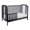 Celeste - 3 In 1 Convertible Island Crib - Black - Image 3