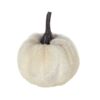 Velvety Pumpkin In Mesh Bag, Bag / 12, For Holiday Harvest Festival Fall Festival & Thanksgiving (Set of 4) - White - Image 4