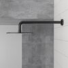 Oil Rubbed Bronze 16" Shower Arm With Flange, Stainless Steel, For Rain Shower Heads - Oil-Rubbed Bronze - Image 4