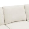 Modular U Shaped Sectional With Ottomans, Luxury Cloud Floor Couch With Deep Seat Fully Compressed Upholstered Sofa - Beige - Image 10
