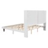 King Size, Stylish High Headboard Bed, High Quality - White - Image 9
