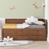 Full Size Daybed With Drawers And Shelves - Walnut - Image 13