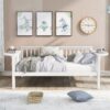 Full Size Comfort Daybed, Slat Support - White - Image 6