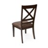 Farmhouse Style Indoor Wood Dining Set With 6 Chairs And Dining Table - Brown - Image 16