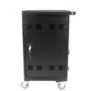 Mobile Charging Cart For Tablets Laptops 35 Device Capacity Matt Metal - Matt Black - Image 4