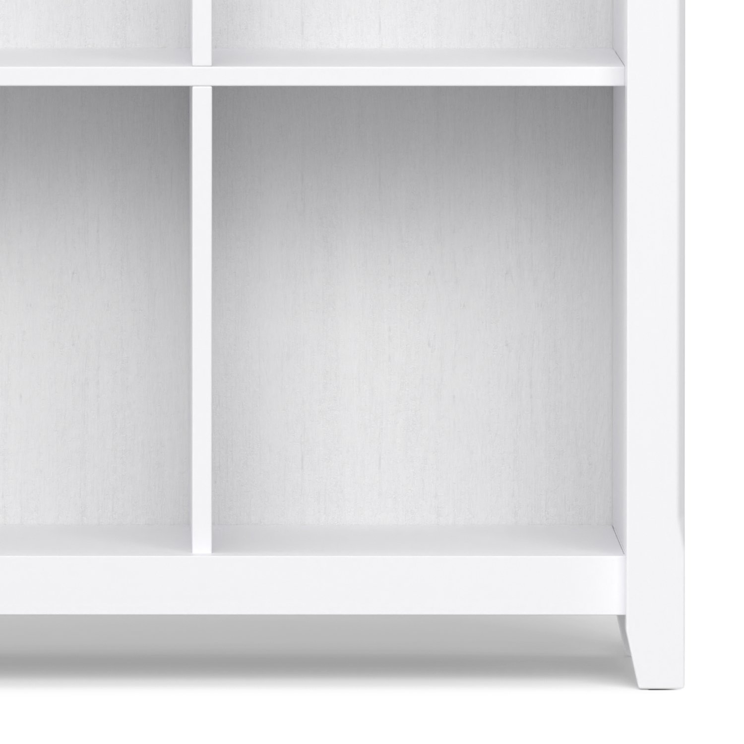 Acadian - 9 Cube Bookcase And Storage Unit - White - Image 8