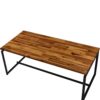 Jurgen - 3 Pieces Pack Coffee & End Set - Oak / Black - Image 2