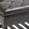 Lomond - Storage Ottoman Bench - Tanners Brown - Image 6