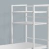 Computer Desk For Home Office, Laptop, Storage Shelves, Contemporary And Convenient Design - White - Image 2