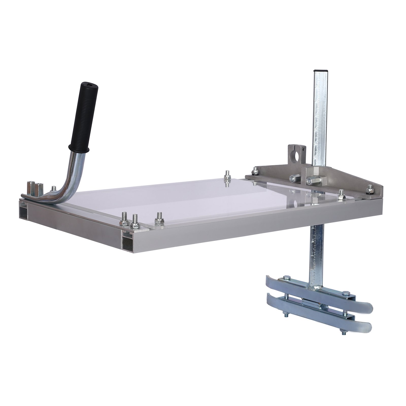 Portable Chain Saw Mill Aluminum Steel Planking Lumber Milling Bar Size 20" - Silver - Image 4
