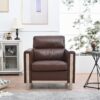 1 Seater Sofa - Brown - Image 2